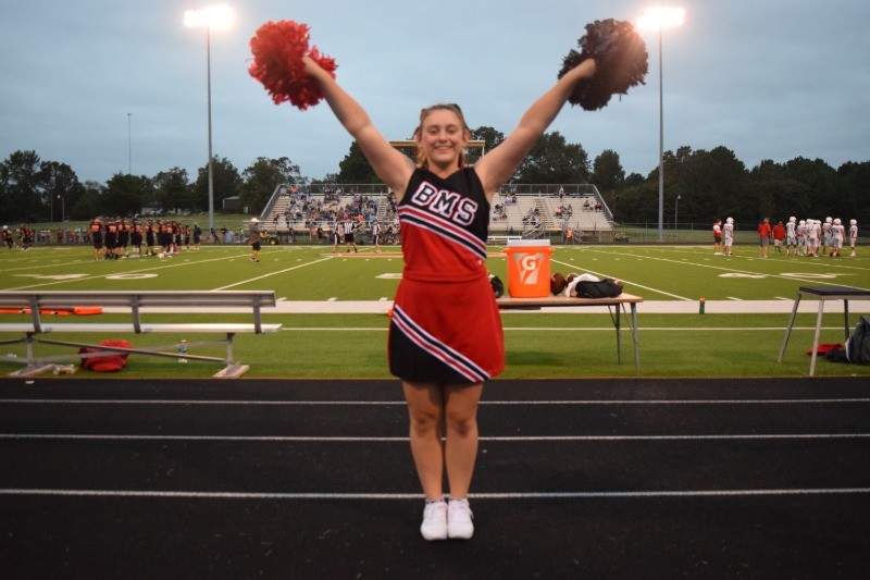 Bremond ISD Middle School Cheerleaders 20202021